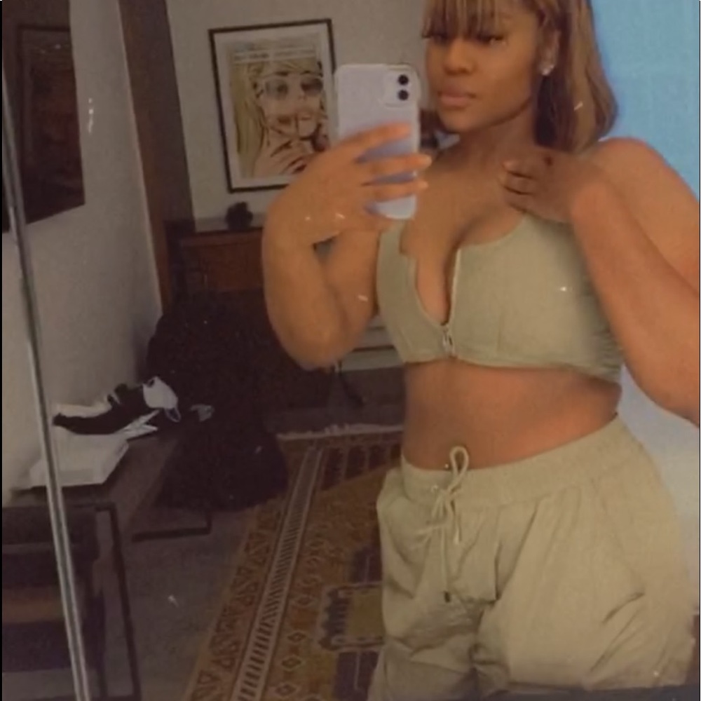 Tan fashionnova set